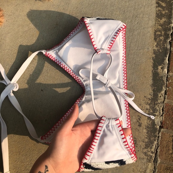 Knitted swim top - Picture 2 of 4